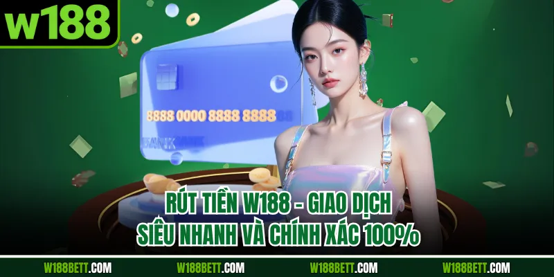 Rút Tiền W188 – Giao Dịch Siêu Nhanh Và Chính Xác 100%